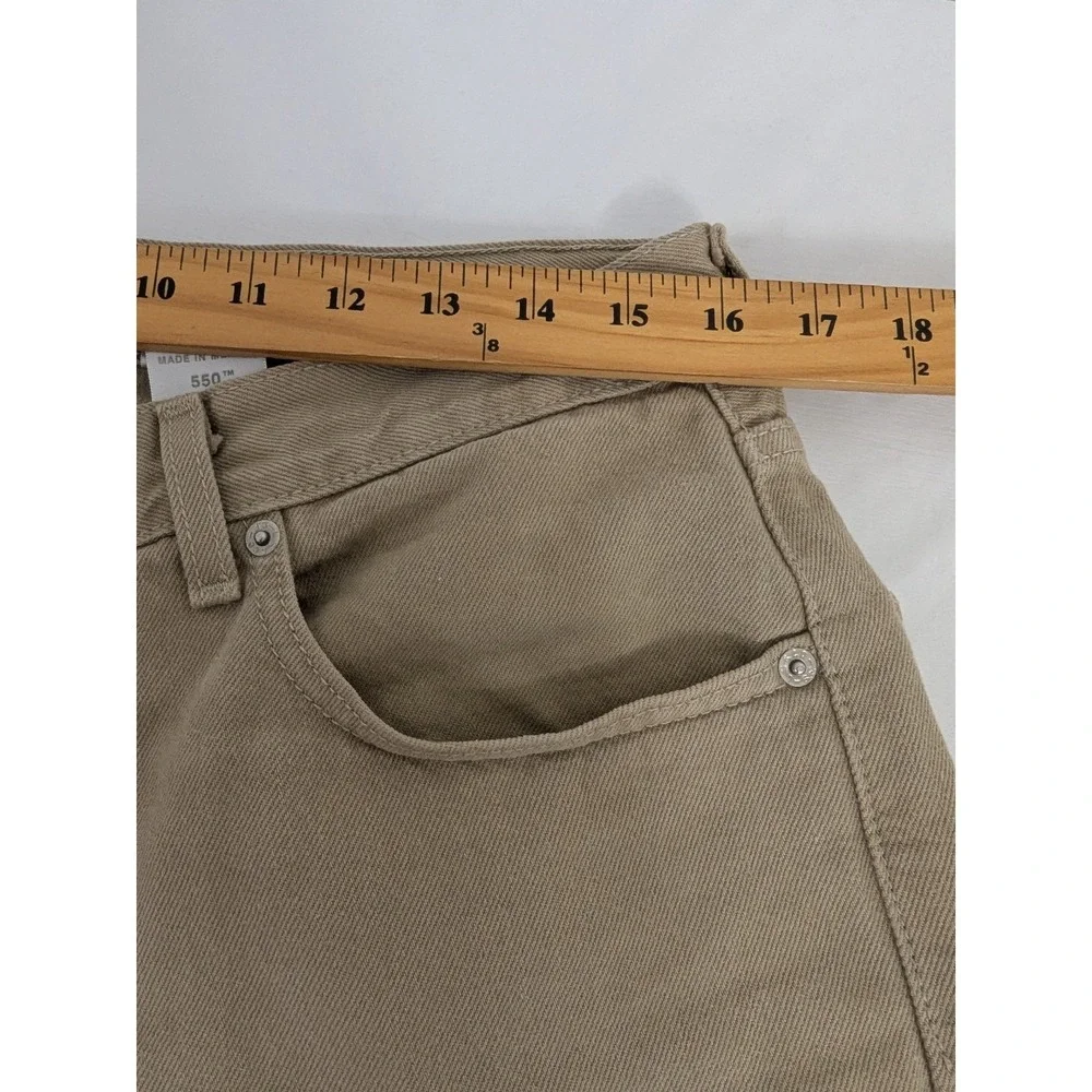 Vintage Y2K Levis 550 Relaxed Fit Jeans Mens Size 34 Tan‎ 2004 Denim